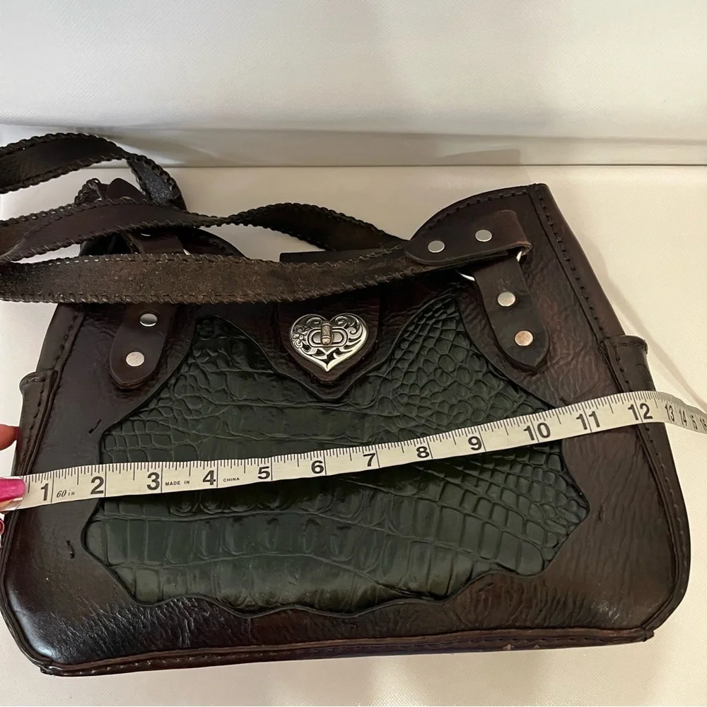 Beautiful Handmade Shoulder Bag Embossed
